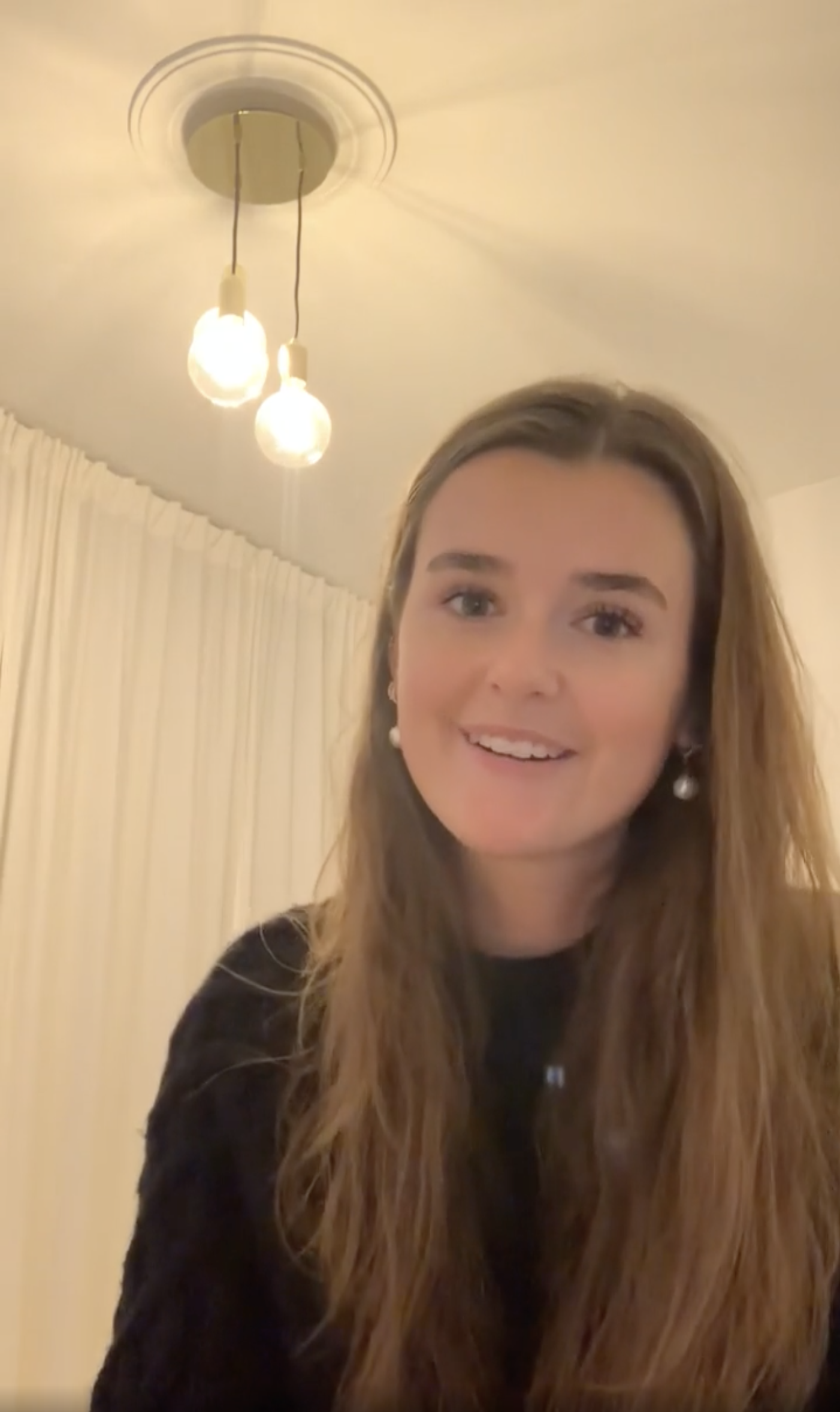 Billede af Caroline som blev student i 2020