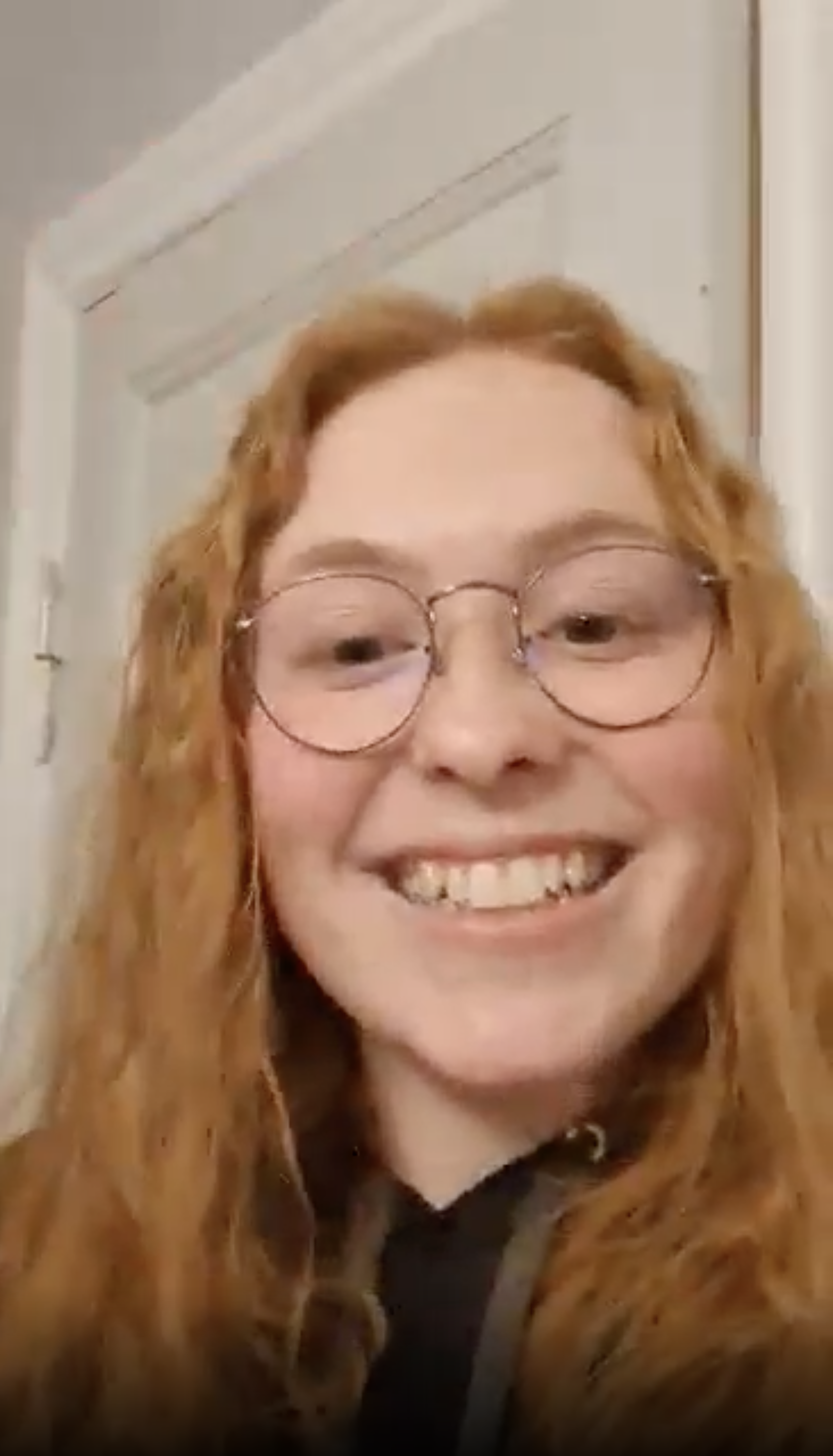 Billede af Sophie som blev student i 2020