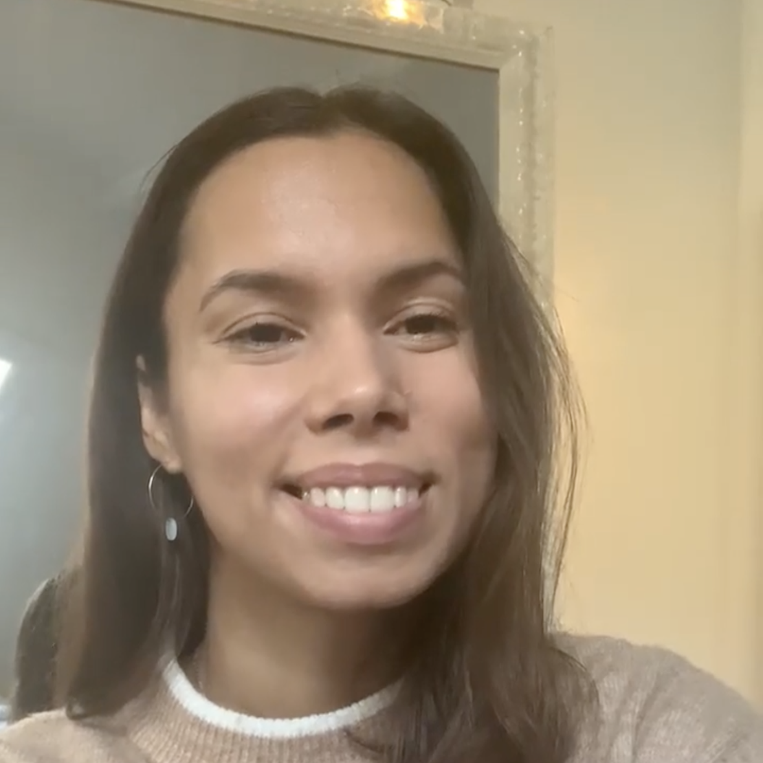 Billede af Klara som blev student i 2017